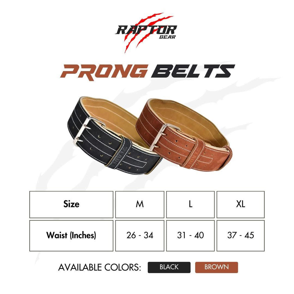 10MM Double Prong Belts (Brown)
