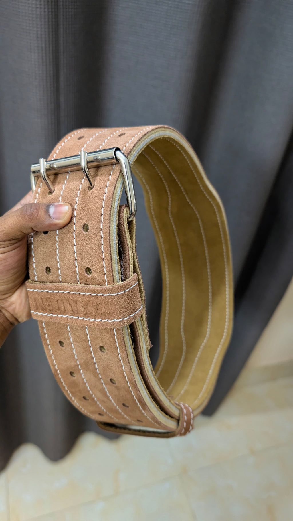 10MM Double Prong Belts (Brown)