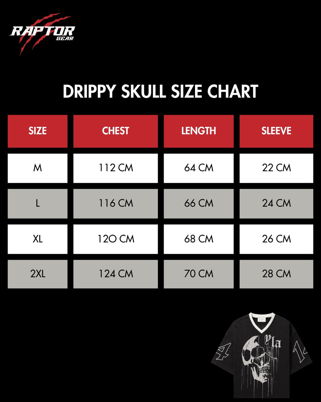 YLA DrippySkull Jersey