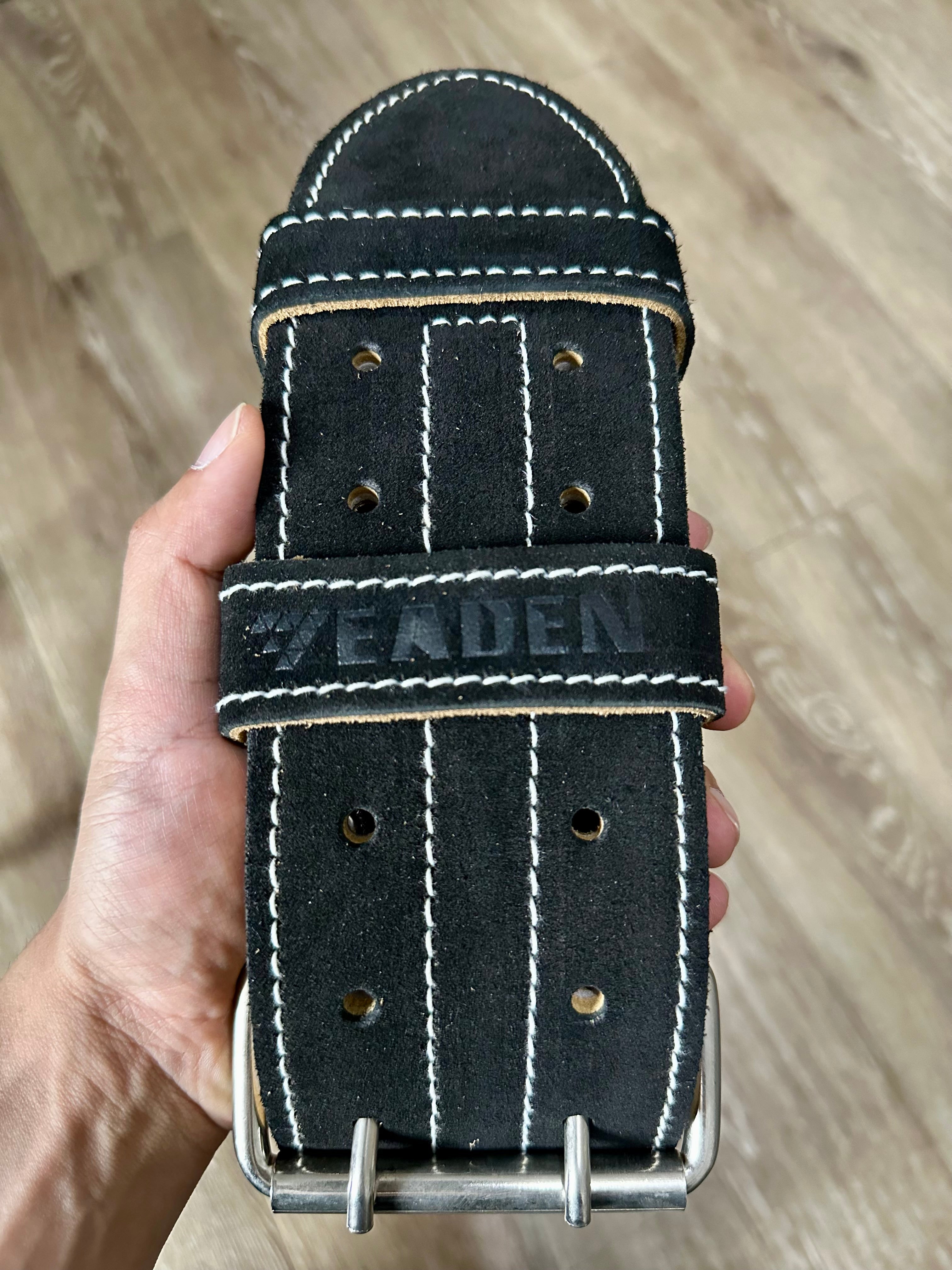 10MM Double Prong Belt (Black)